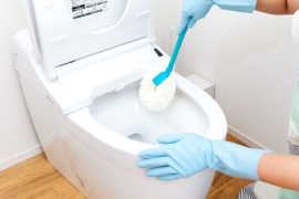 トイレのお掃除